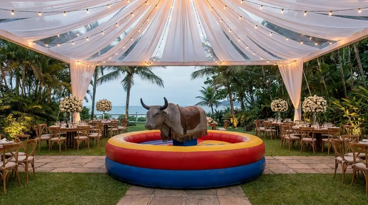 Touro mecânico em Recreio dos Bandeirantes para Casamento